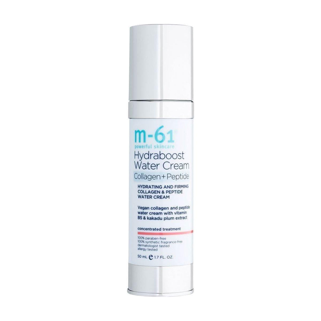 M-61 Hydraboost Collagen+Peptide Water Cream 50ml | Anti-Wrinkle Gel Cream with Vegan Collagen & Kakadu Plum M-61