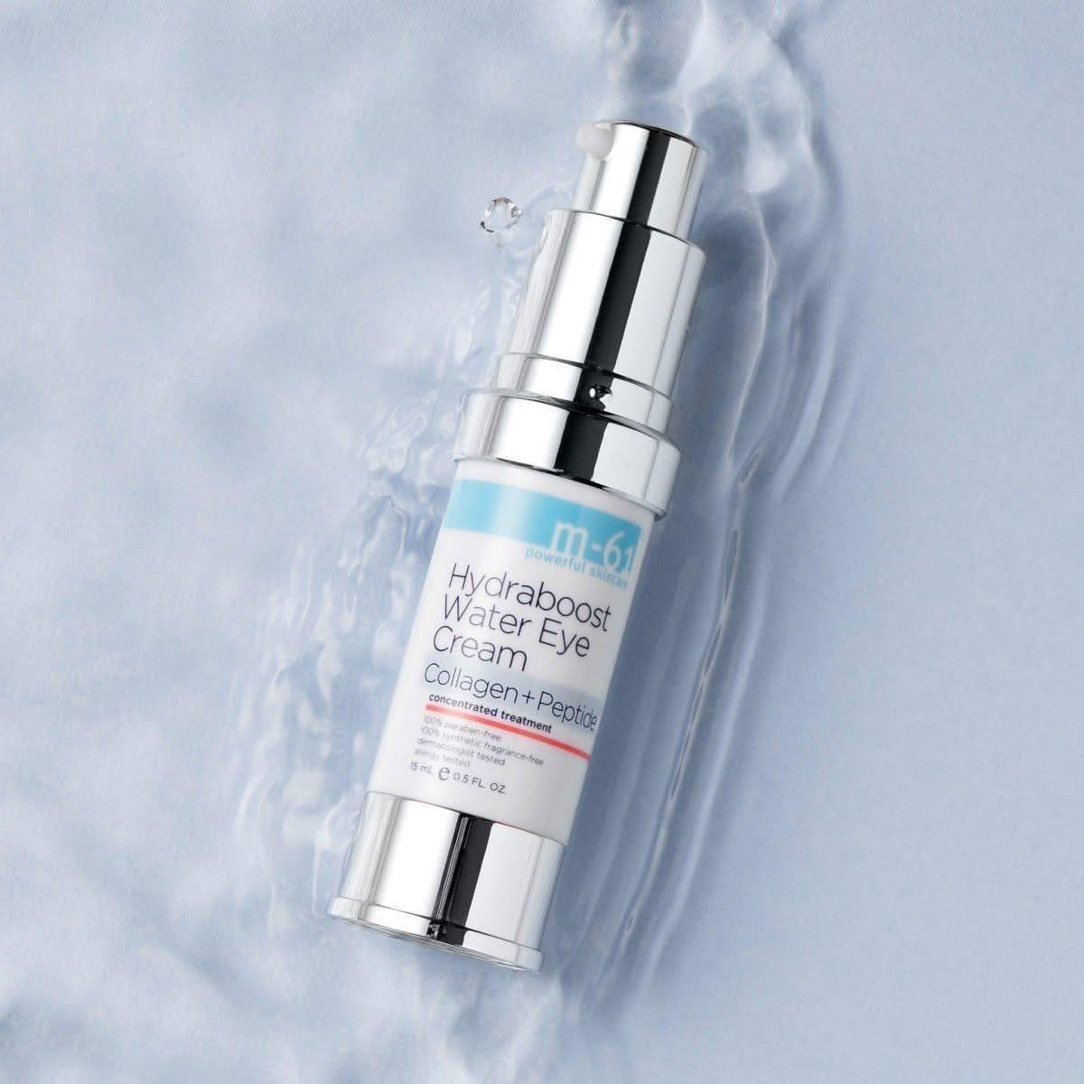 M-61 Hydraboost Collagen+Peptide Water Eye Cream 15ml | Lightweight Anti-Wrinkle Eye Cream with Vegan Collagen