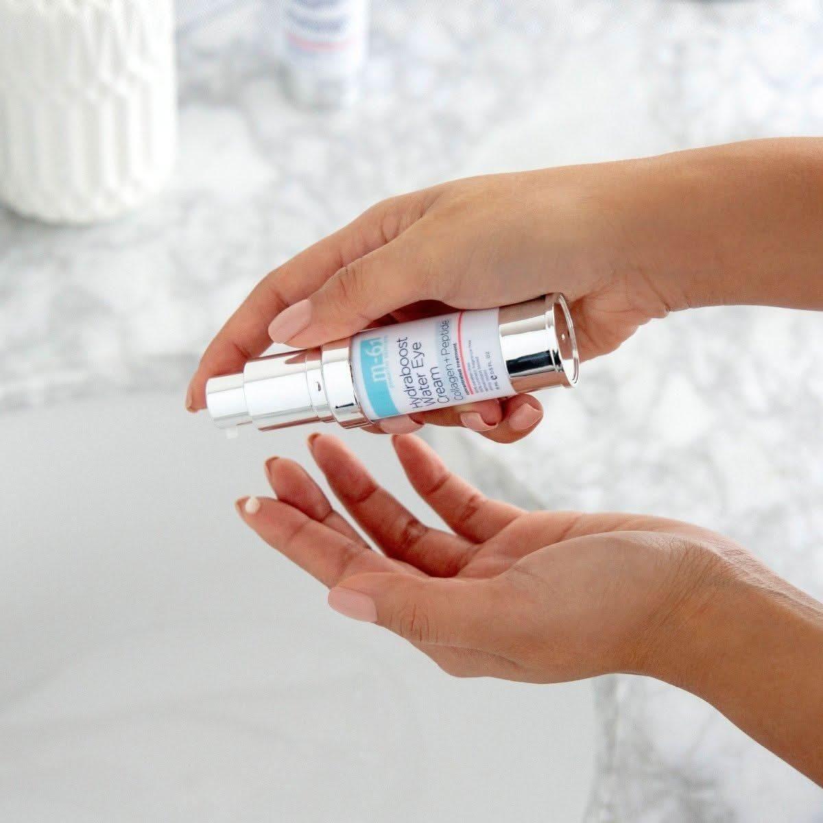 M-61 Hydraboost Collagen+Peptide Water Eye Cream 15ml | Lightweight Anti-Wrinkle Eye Cream with Vegan Collagen