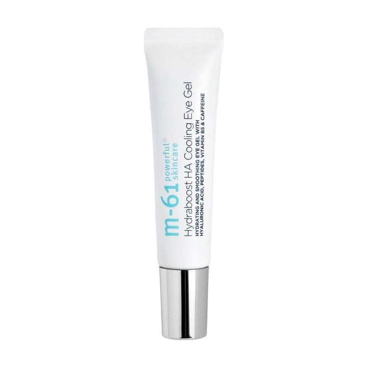 M-61 Hydraboost HA Cooling Eye Gel 15ml | De-Puffing Eye Gel with Hyaluronic Acid, Peptides &amp; Caffeine
