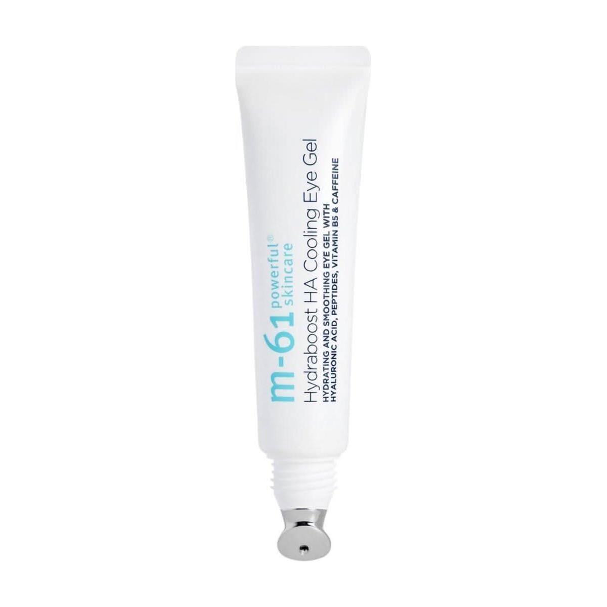 M-61 Hydraboost HA Cooling Eye Gel 15ml | De-Puffing Eye Gel with Hyaluronic Acid, Peptides &amp; Caffeine