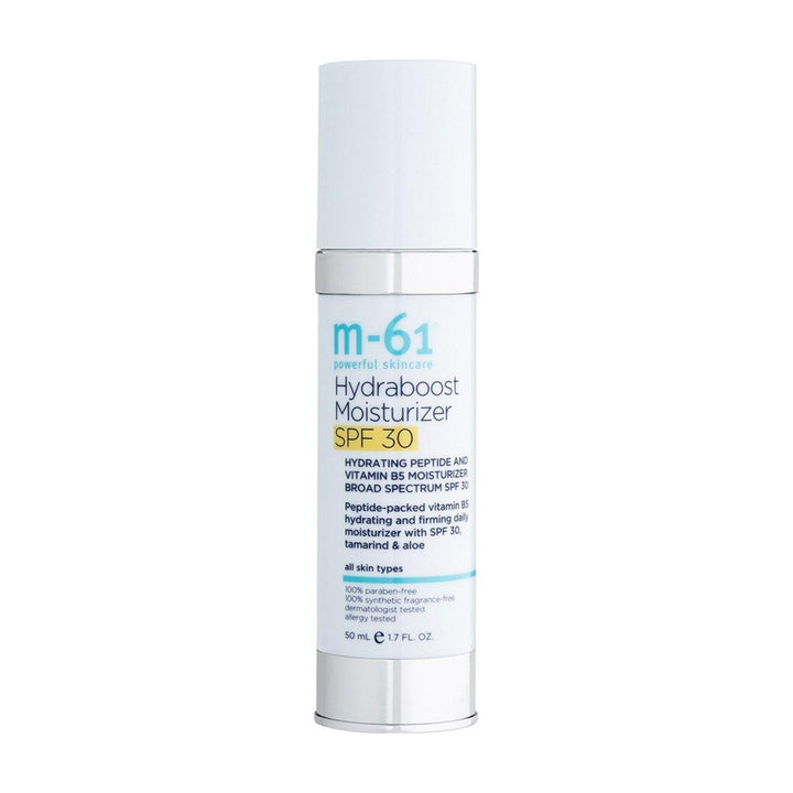 M-61 Hydraboost Moisturizer SPF 30 50ml | Lightweight Daily SPF with Hyaluronic Acid, Vitamin B5 & Peptides