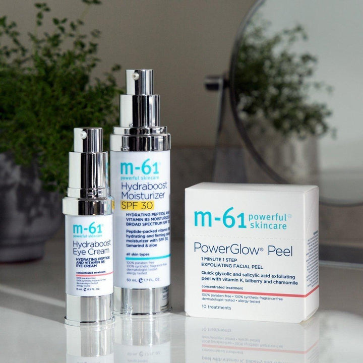 M-61 Hydraboost Moisturizer SPF 30 50ml | Lightweight Daily SPF with Hyaluronic Acid, Vitamin B5 & Peptides