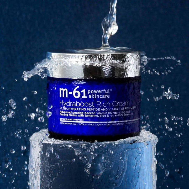 M-61 Hydraboost Rich Cream 50ml | Ultra-Hydrating Firming Cream with Peptides, Vitamin B5 & Red Marine Seaweed M-61