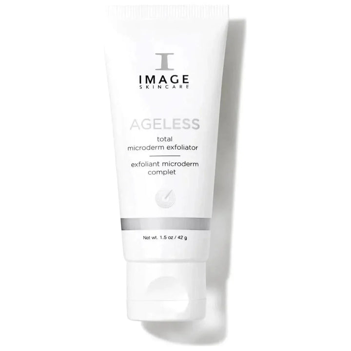 IMAGE Skincare AGELESS Microderm Exfoliator 44ml | Triple-Action Exfoliant with Fruit Enzymes, AHAs &amp; Bamboo Crystals