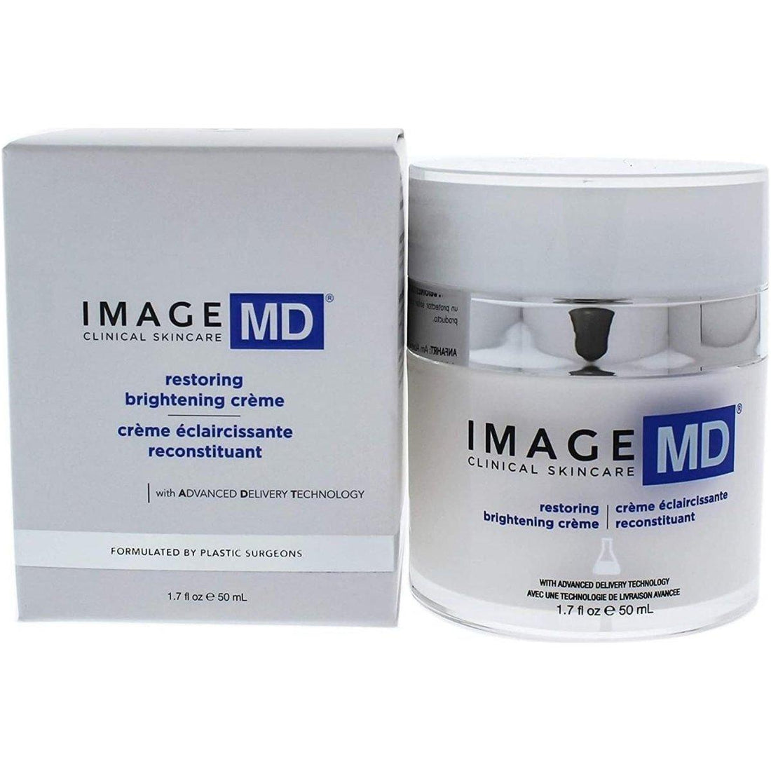 Image Skincare MD Restoring Brightening Crème 50ml | Hydroquinone-Free for Radiant, Even Skin Tone Illuminate your skin with a radiant, even glow safely and effectively!