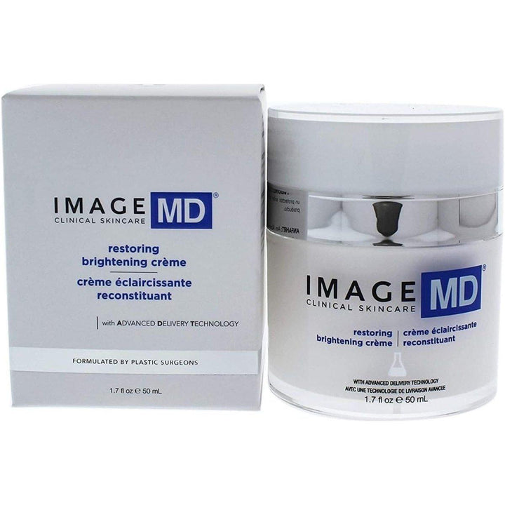 Image Skincare MD Restoring Brightening Crème 50ml | Hydroquinone-Free for Radiant, Even Skin Tone Illuminate your skin with a radiant, even glow safely and effectively!
