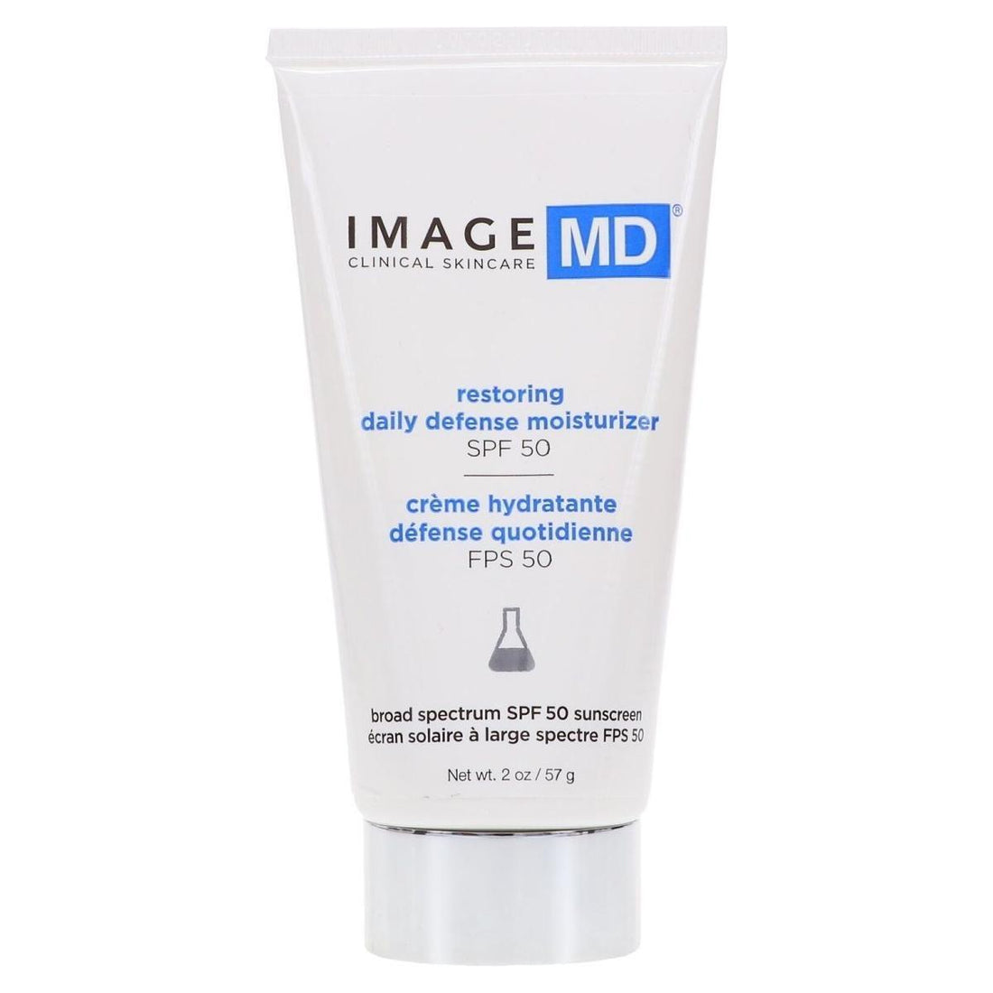 IMAGE Skincare MD Restoring Daily Defense Moisturizer SPF 50 57g | Lightweight Anti-Aging & Sun Protection