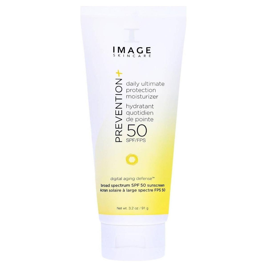 Image Skincare Prevention+ Daily Ultimate Protection Moisturizer SPF 50 - 91g | High-Performance Sun & Blue Light Protection