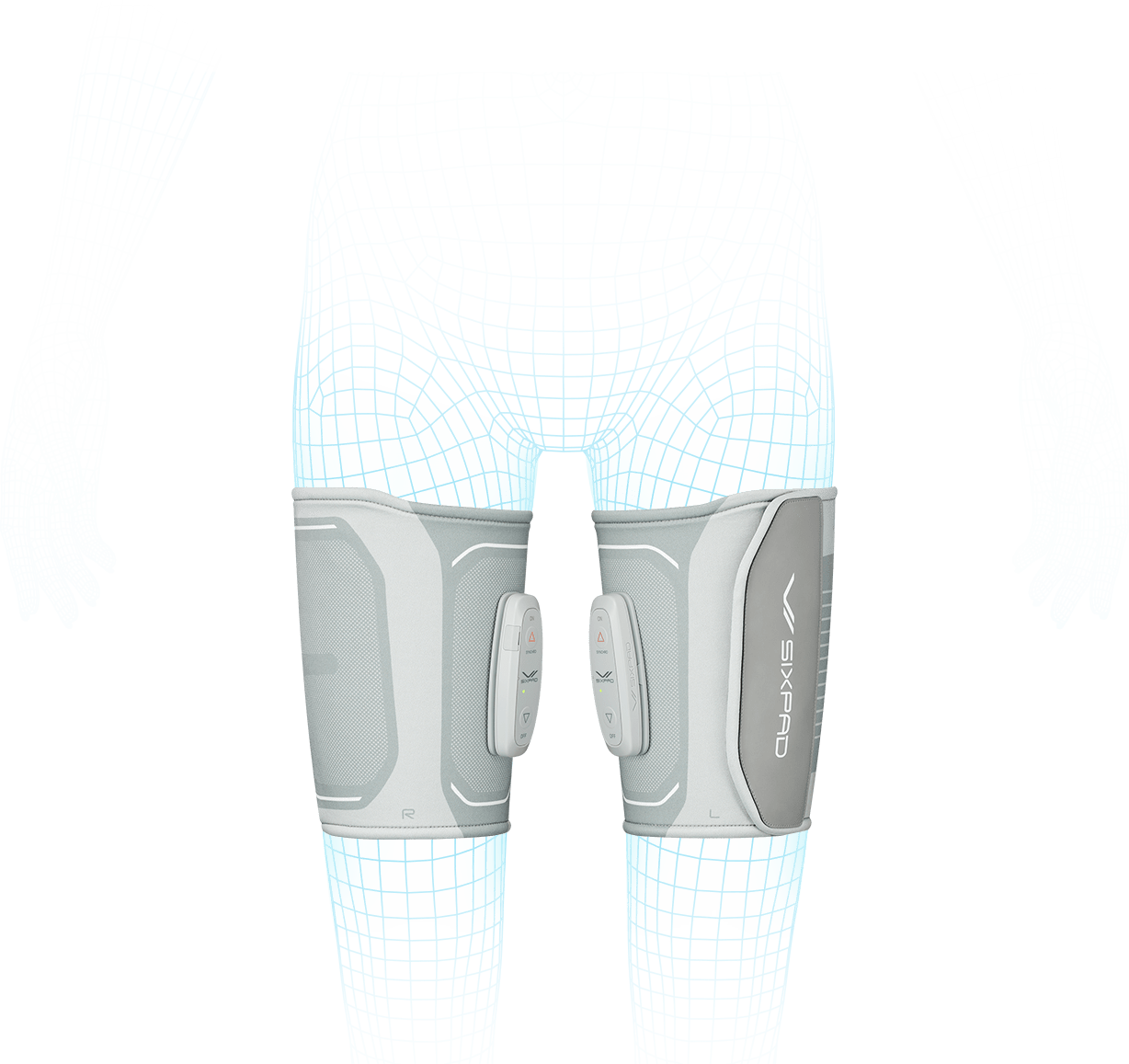 SIXPAD Leg Belt 2 EMS Thigh Trainer (Pair)