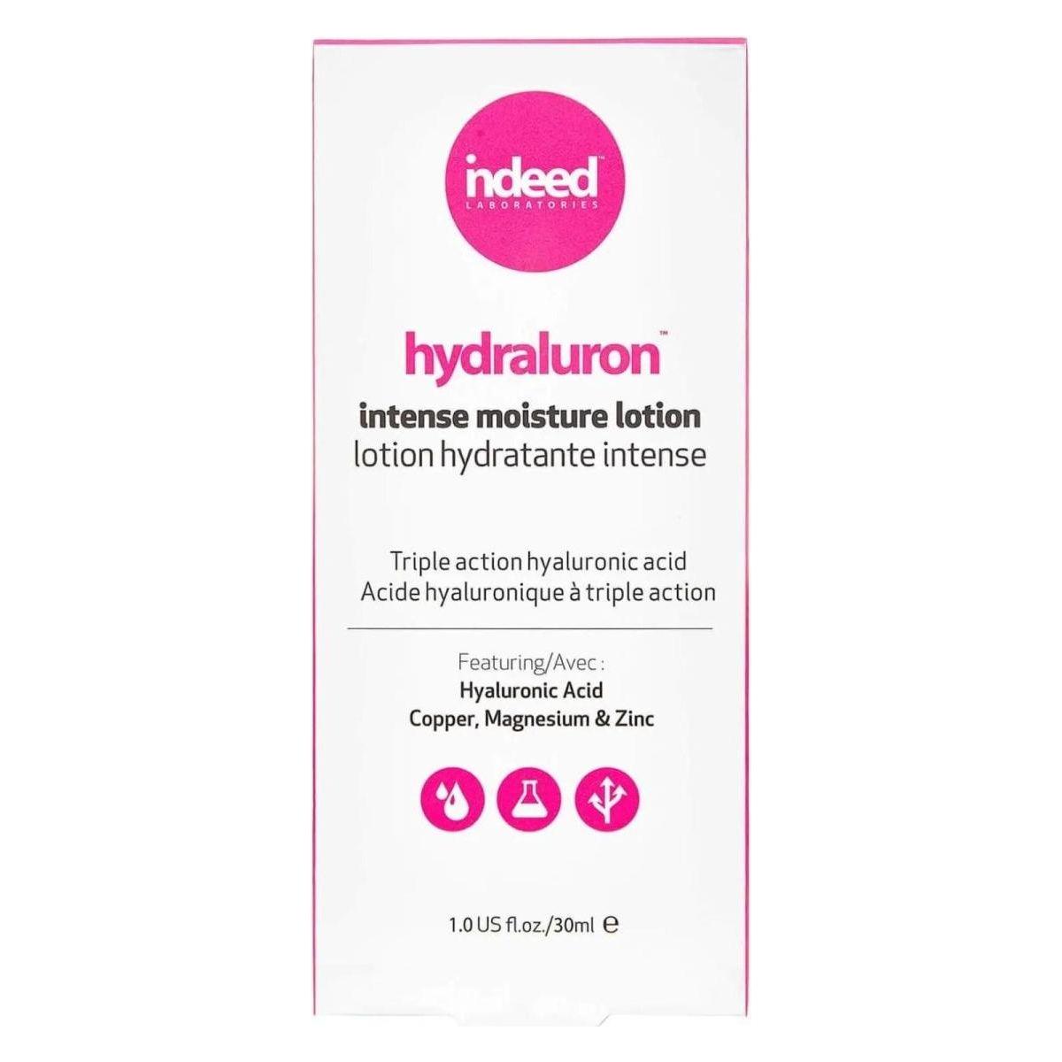 Indeed Labs Hydraluron Moisture Lotion 30ml | Deep Hydration for Plump Glowing Skin