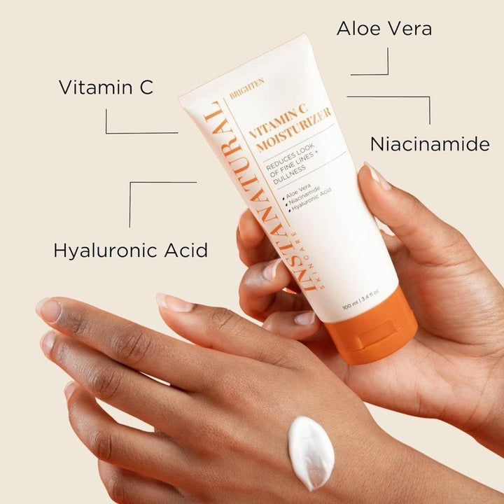 InstaNatural Vitamin C Moisturizer 100ml | Brighten, Nourish & Tone InstaNatural