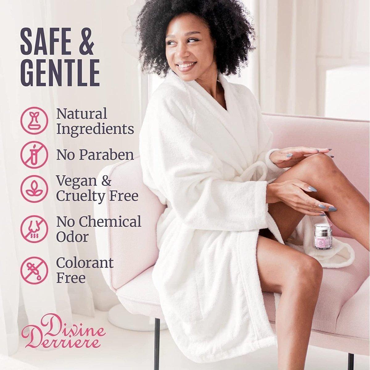 Divine Derriere Intimate Area Brightening Gel 30ml | Natural Skin Brightener for Sensitive & Intimate Areas