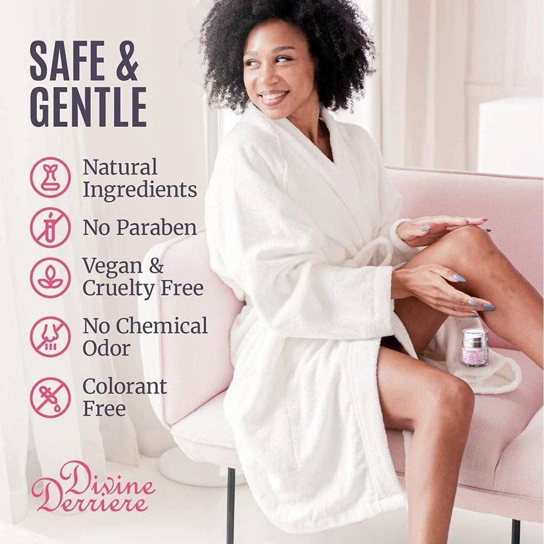 Divine Derriere Intimate Area Brightening Gel 30ml | Natural Skin Brightener for Sensitive & Intimate Areas