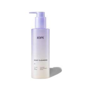 IOPE Moist Cleansing Oil 200ml | Gentle Cream-to-Foam Makeup Remover for Hydrated & Refreshed Skin