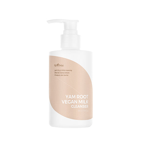 Isntree Yam Root Vegan Milk Cleanser 220ml | Gentle Plant-Based Cleanser for Sensitive & Dry Skin