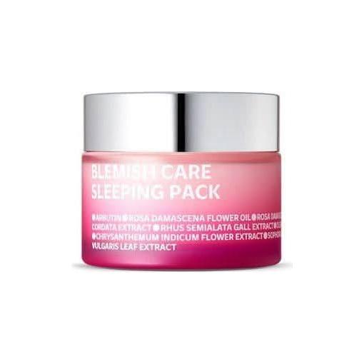 isoi Blemish Care Sleeping Pack 50ml | Overnight Brightening & Hydrating Gel Mask