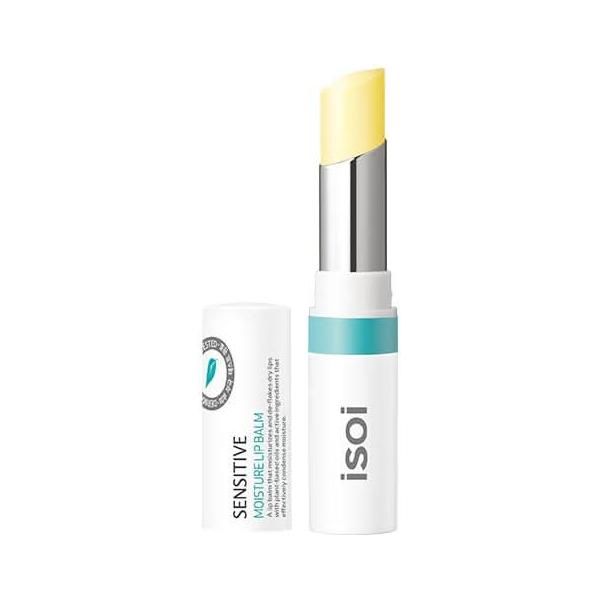 isoi Sensitive Skin Moisture Lip Balm 5g | Soothing Lip Care for Dry & Delicate Lips