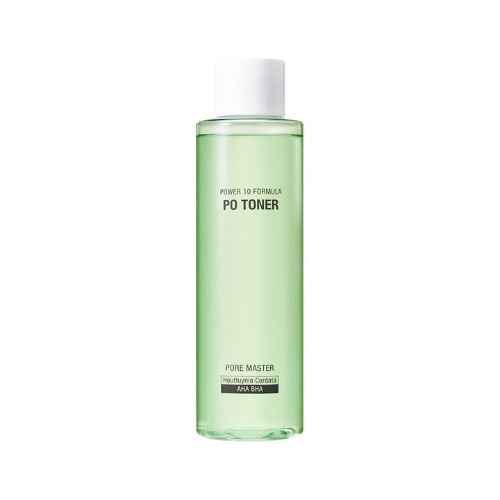 It'S SKIN Power 10 Formula PO Toner Pore Master 200ml | AHA + BHA Pore Refining Toner with Houttuynia Cordata for Clear, Smooth Skin