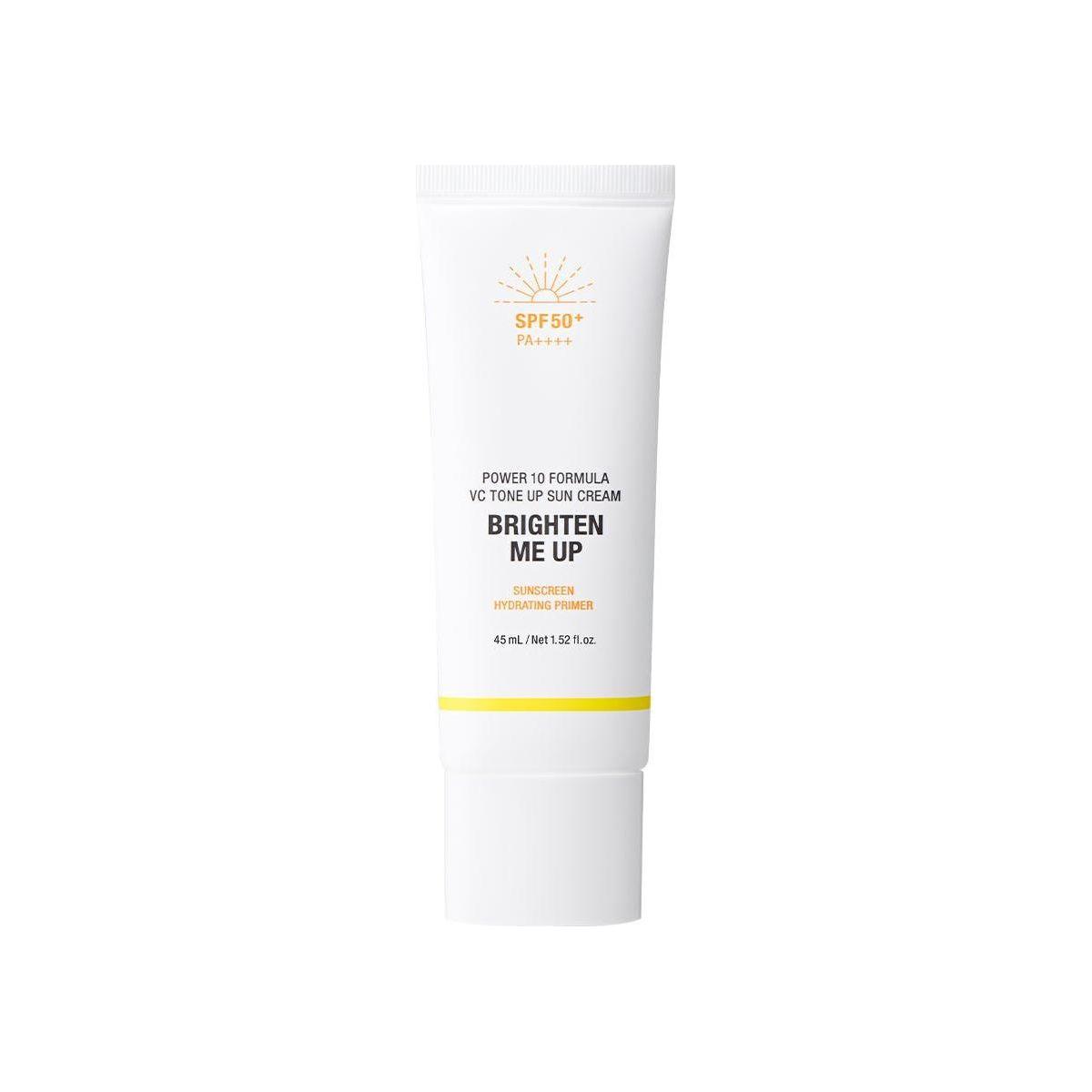 It'S SKIN Power 10 Formula VC Tone Up Sun Cream 45ml | SPF50+ Brightening Sun Protection with Vitamin C for a Radiant Glow