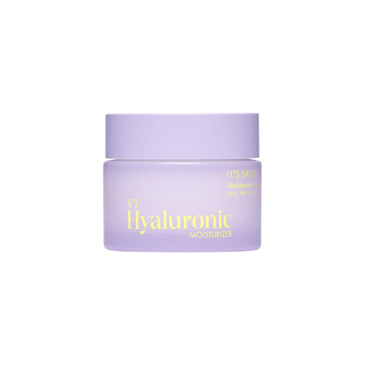 It'S SKIN V7 Hyaluronic Moisturizer 50ml | Vitamin-Infused Hydrating Cream for Dewy, Non-Oily Radiance