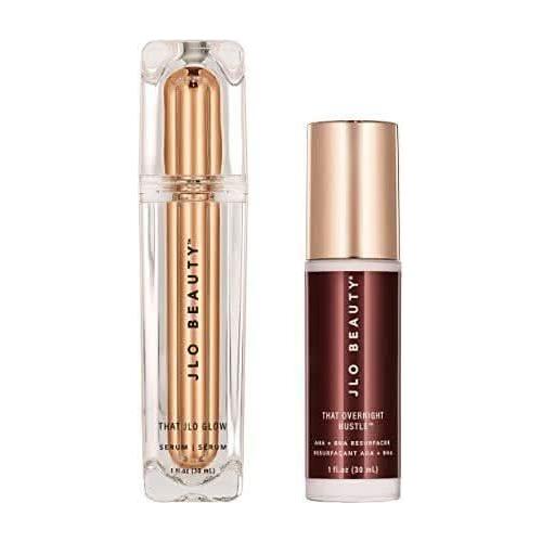 JLo Beauty That Day/Night Serum Duo 2-Piece Set | 30ml That JLO Glow Serum + 30ml That Overnight Hustle