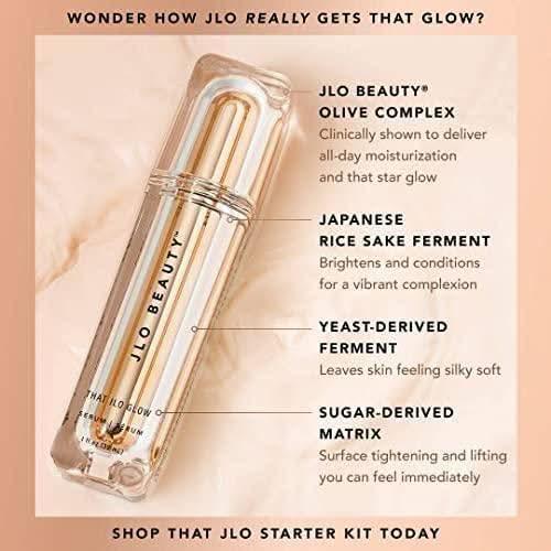 JLo Beauty That Day/Night Serum Duo 2-Piece Set | 30ml That JLO Glow Serum + 30ml That Overnight Hustle