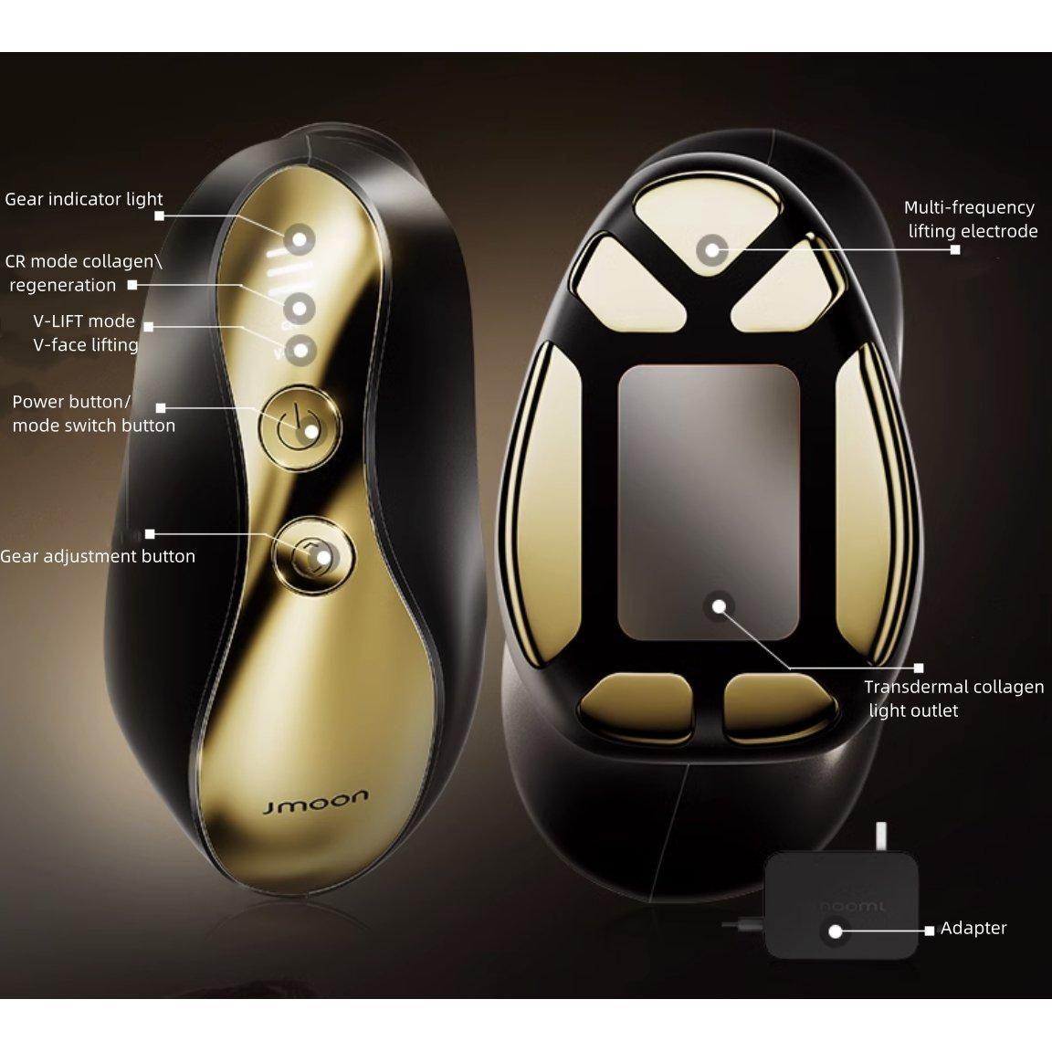 JMOON EM50 Beauty Device | Transdermal Collagen Light & RF Anti-Aging Technology