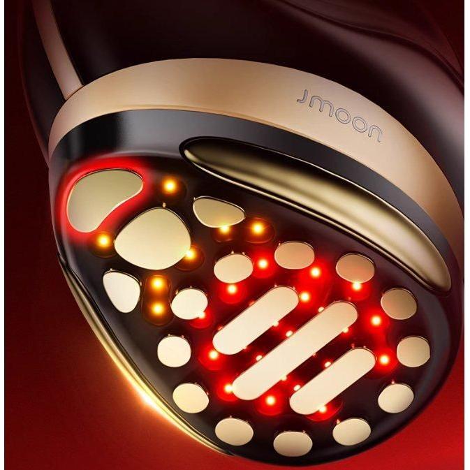 JMOON M12 Max Speedy Edition Beauty Device | Triple-Lift Microcurrent + LED Therapy for Firming & V-Line Contouring