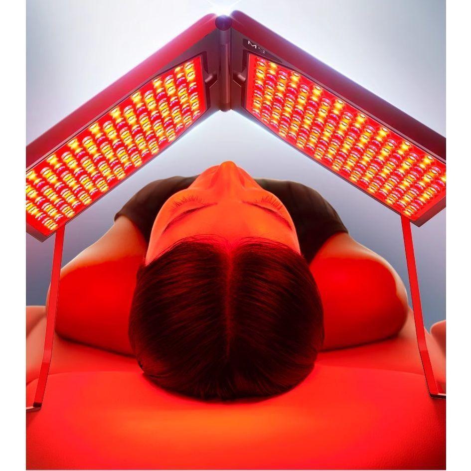 JMOON M9 LED Light Beauty Device Folding Dual-Screen | 9-Mode Full-Body Light Therapy System
