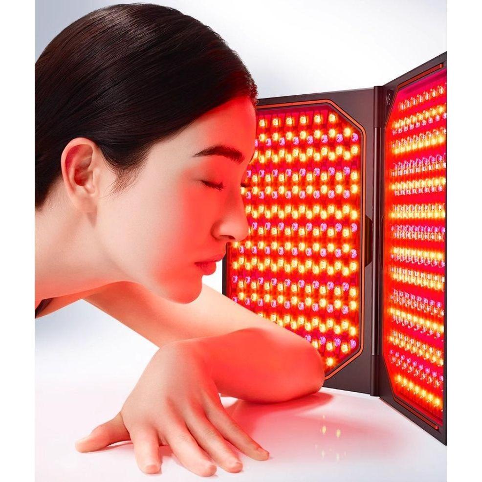 JMOON M9 LED Light Beauty Device Folding Dual-Screen | 9-Mode Full-Body Light Therapy System