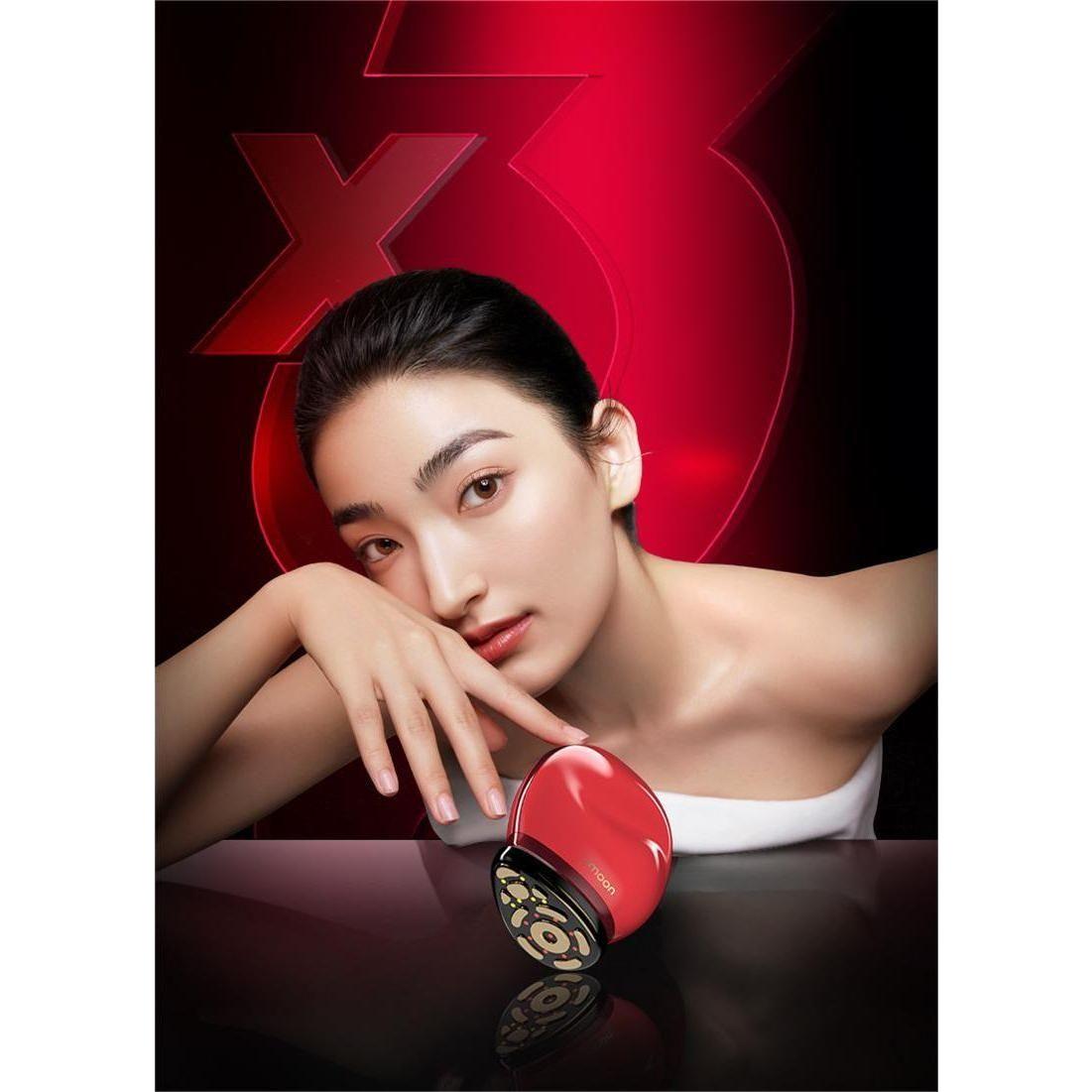 JMOON Red Iron RF Beauty Instrument | V-Lift Technology for Fast Lifting, Firming & Eye Contour Care