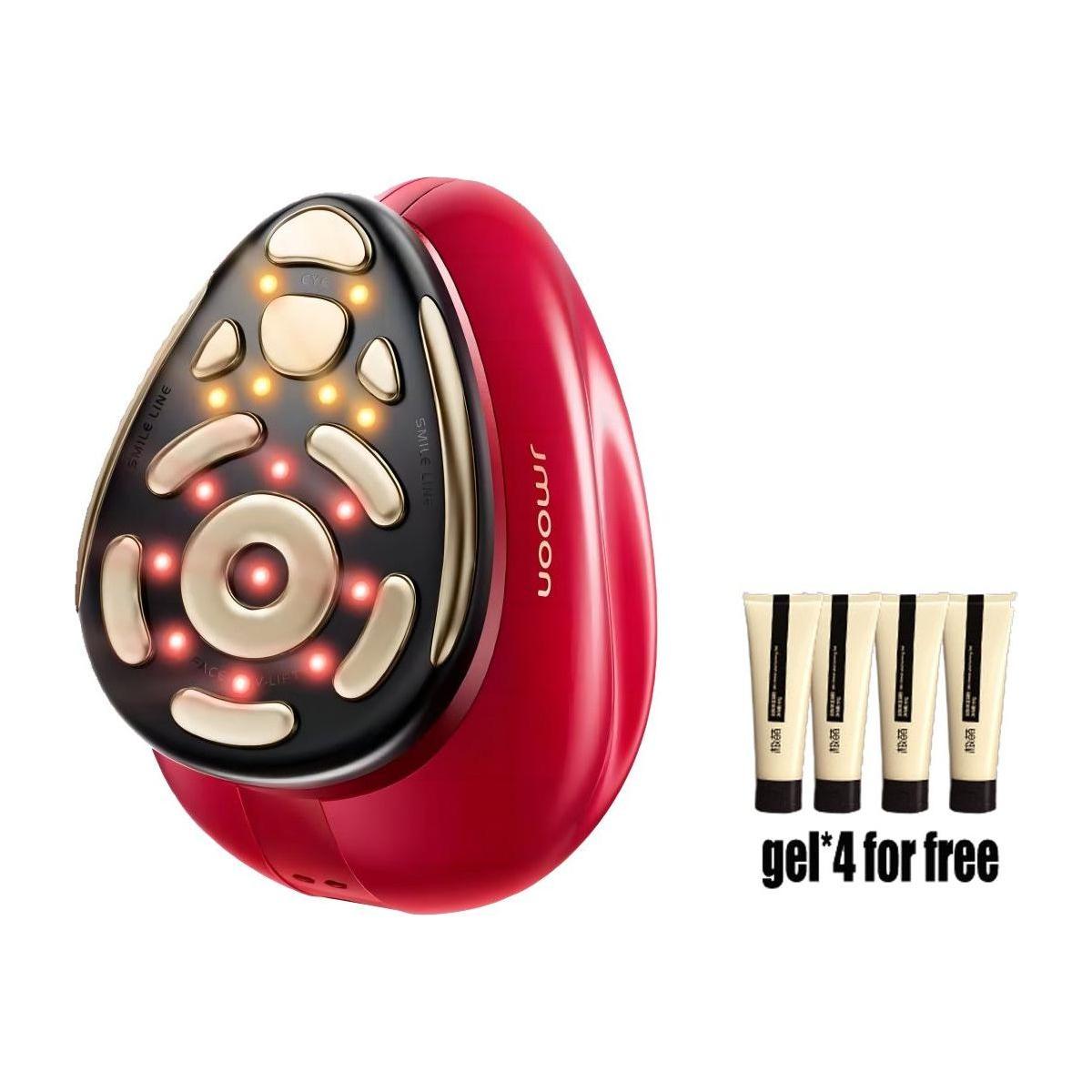 JMOON Red Iron RF Beauty Instrument | V-Lift Technology for Fast Lifting, Firming & Eye Contour Care