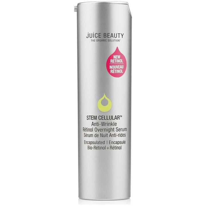 Juice Beauty Stem Cellular Anti-Wrinkle Retinol Overnight Serum 30ml | Potent Retinol + Bio-Retinol Night Serum for Wrinkles & Dark Spots