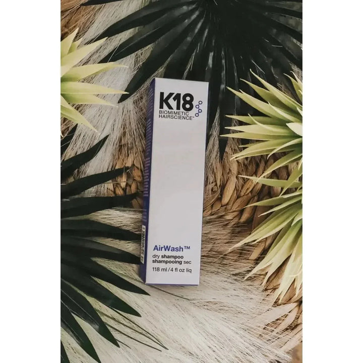 K18 AirWash Dry Shampoo - 118ml | Long-Lasting Freshness & Odor Elimination