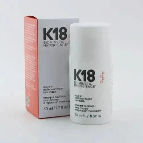 K18 Leave-In Molecular Repair Hair Mask | Biotech-Powered 4-Minute Hair Treatment