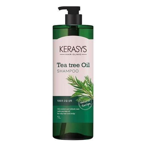 Kerasys Tea Tree Oil Shampoo 1000ml | Refreshing Shampoo for Oily Hair & Scalp Kerasys