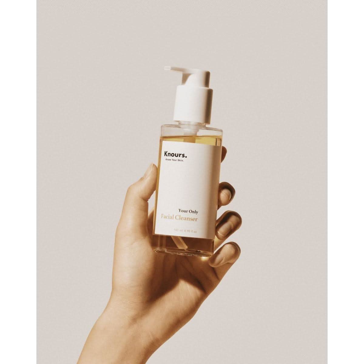 Knours Your Only Facial Cleanser 145ml | Gentle pH-Balanced Hydrating Cleanser