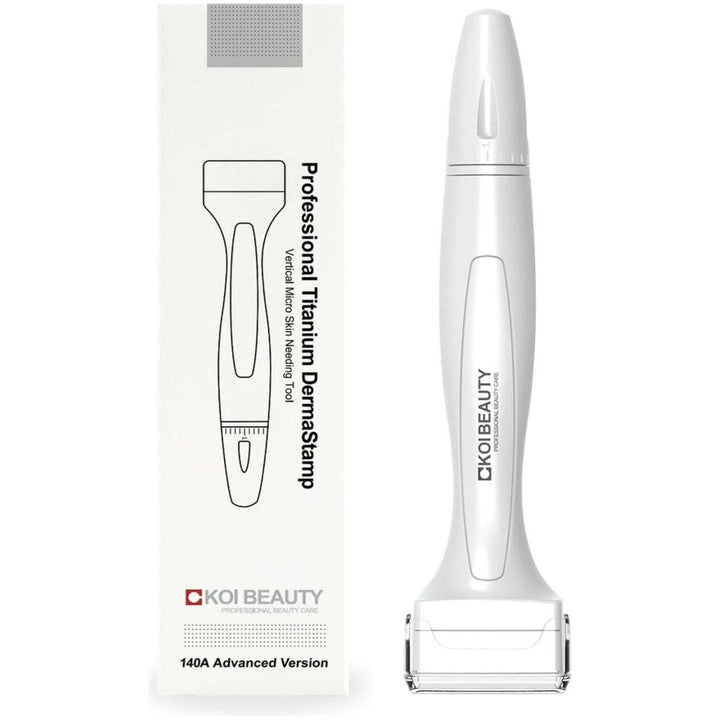 Koi Beauty Derma Stamp Adjustable 0.3mm | At-Home Microneedling for Smooth, Radiant Skin
