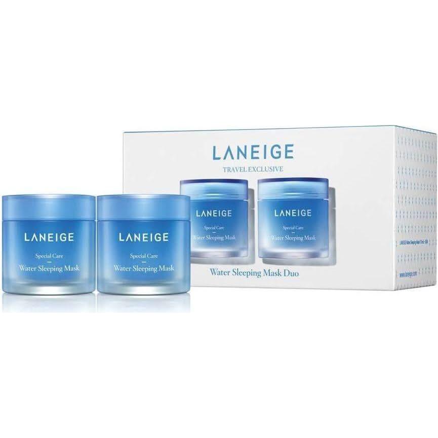 Laneige Water Sleeping Mask Gift Set 2 x 100ml or 2 x 70ml  | Wake up to dewy, glass skin while you sleep! Your overnight hydration miracle in a share-worthy set.