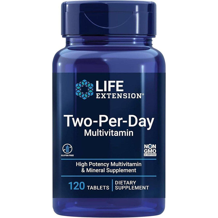 Life Extension Two-Per-Day High Potency Multi-Vitamin | Comprehensive Daily Wellness Support
