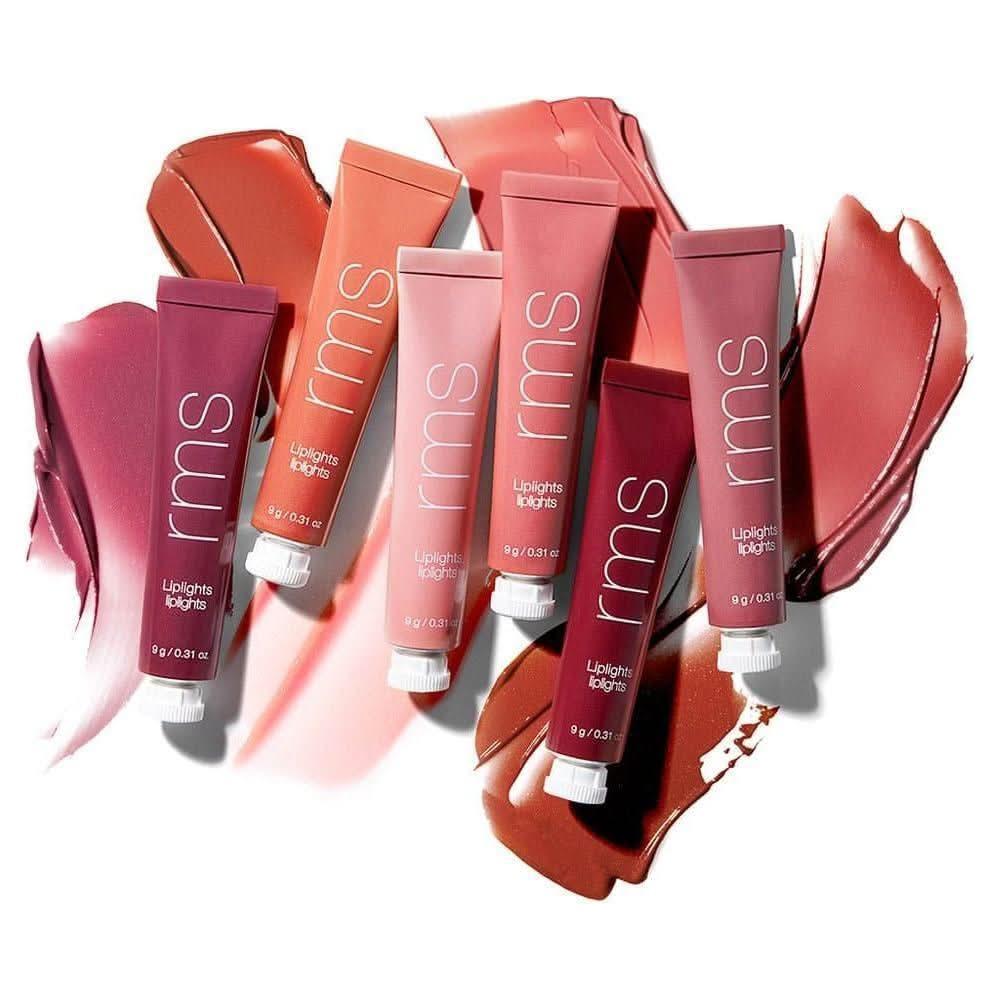 RMS Beauty Liplights Cream Lip Gloss 15g | Hydrating, Plumping 3-in-1 Lip Tint RMS Beauty