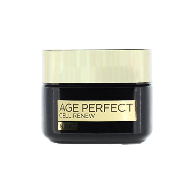 L'Oréal Age Perfect Cell Renew Regenerating Night Cream 50ml Antioxidant-Rich Formula for Revitalised Skin