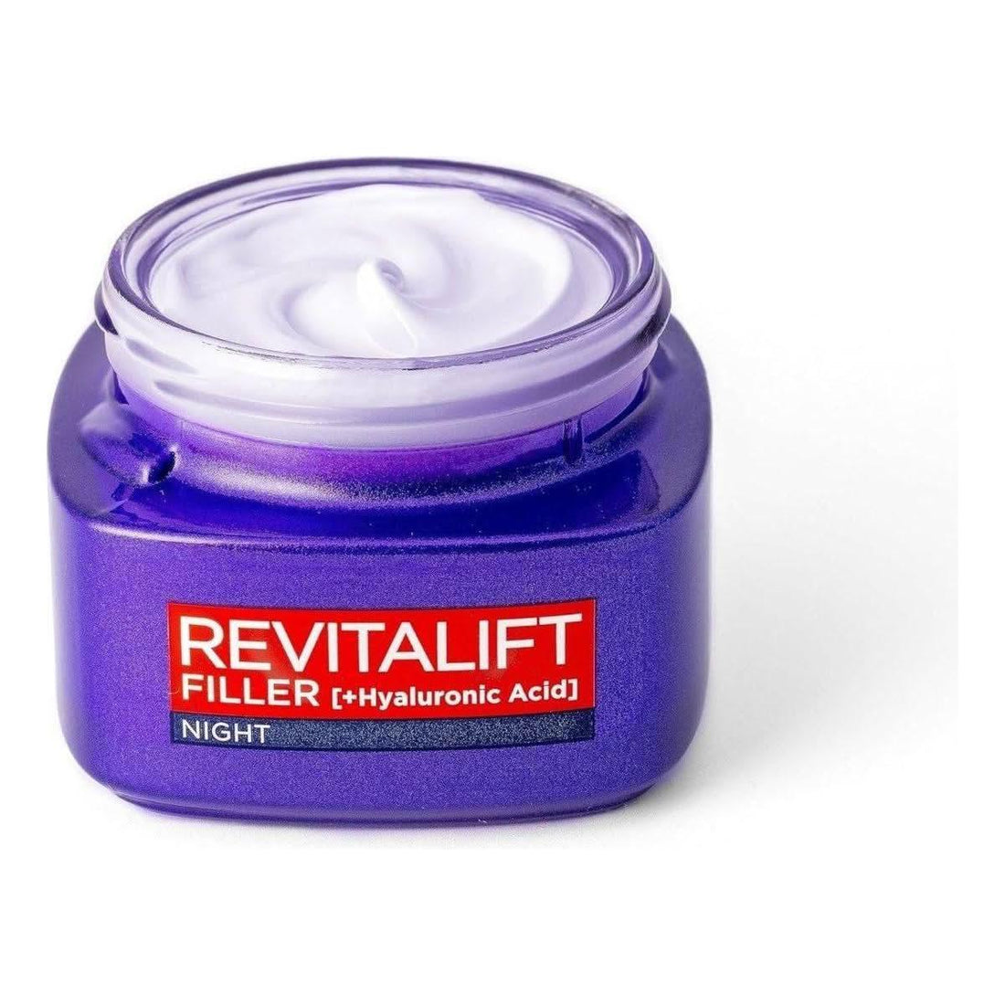 L'Oréal Paris Revitalift Filler Hyaluronic Acid Night Cream 50ml | Anti-Ageing & Replumping Hydration