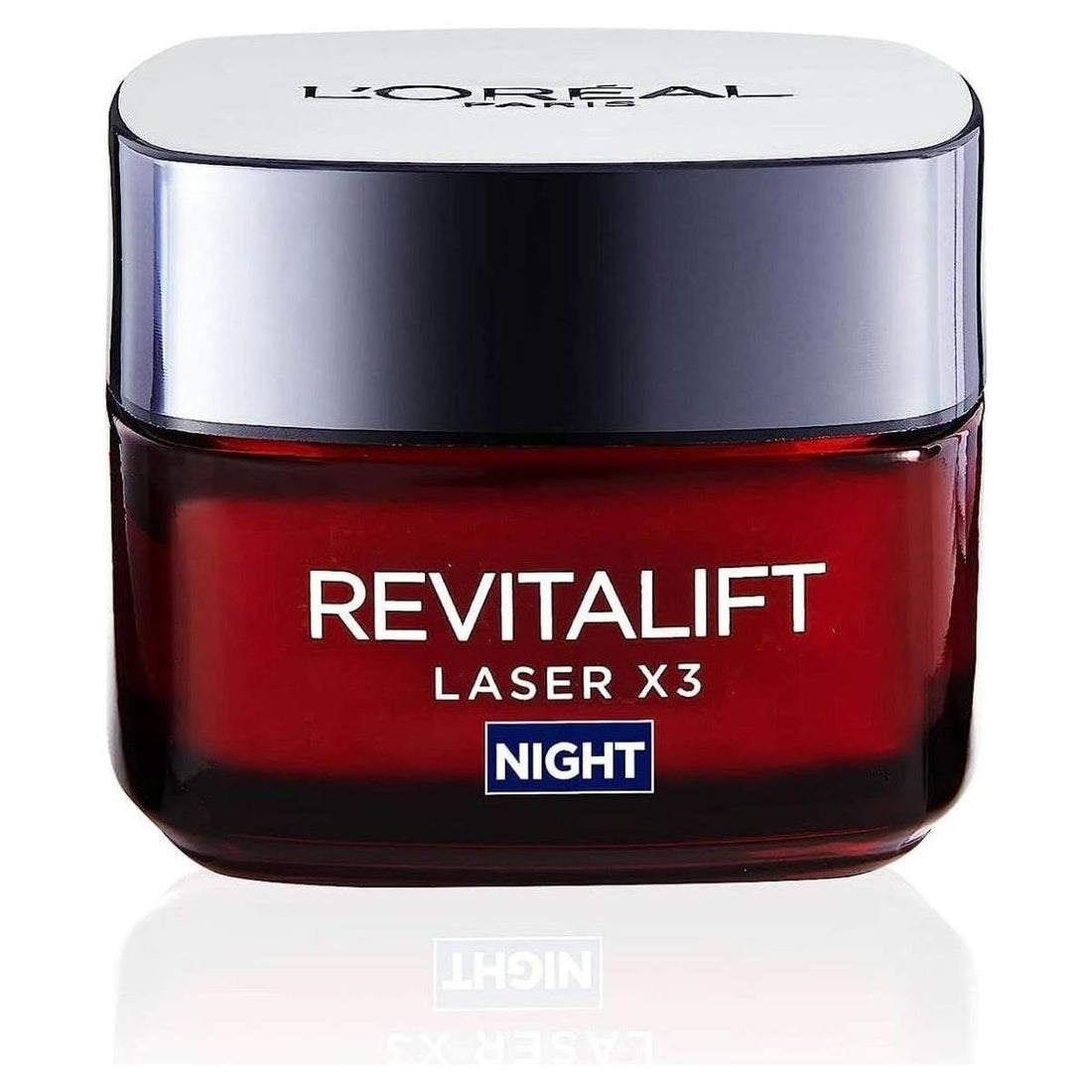 L'Oreal Paris Revitalift Laser X3 Triple Action Anti-Ageing Night Cream | Overnight Renewal with Pro-Retinol & Hyaluronic Acid