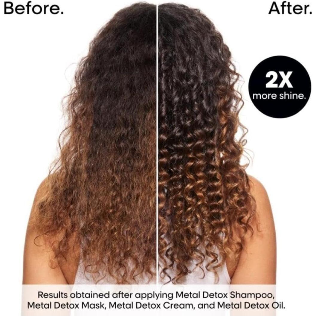 L¡¯Or¨¦al Professionnel Metal Detox Concentrated Oil 50ml | Anti-Breakage, Shine-Boosting & Heat-Protecting Hair Oil L¡¯Or¨¦al