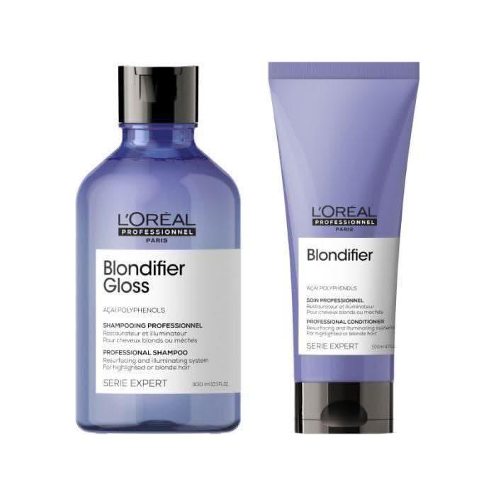 L'Oréal Professionnel Serie Expert Blondifier Shampoo & Conditioner Enhance Blonde Shine & Care 300ml + 200ml L'Oréal Professionnel