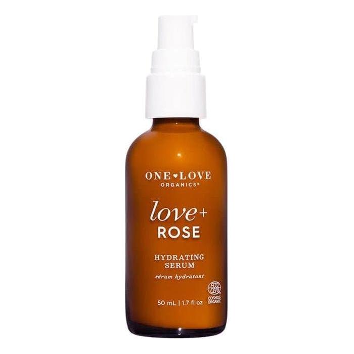 One Love Organics Love + Rose Hydrating Serum | 30ml | Plump + Prime + Protect Serum One Love Organics
