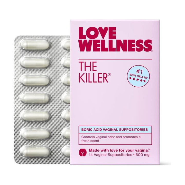 Love Wellness The Killer Boric Acid Suppositories Your Overnight Reset for Intimate Balance & Comfort