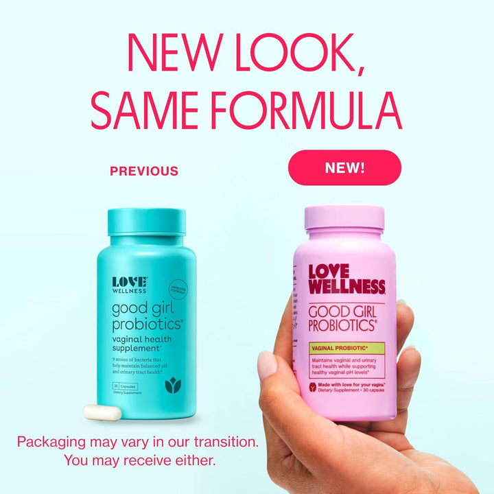 Love Wellness Good Girl Probiotics Your Daily Dose of Feminine Balance & Confidence